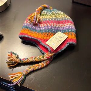 Multicolor Kids Knit Hat